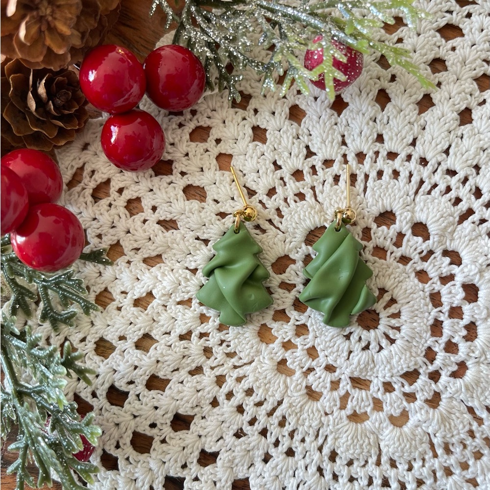 Christmas Tree Earrings